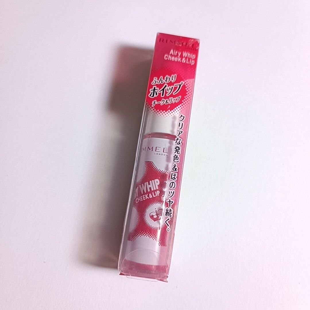 RIMMEL(リンメル)のリンメル　エアリーホイップ チーク&リップ コスメ/美容のベースメイク/化粧品(チーク)の商品写真