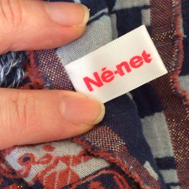 Ne-net(ネネット)のNe-netの兵隊ストール レディースのファッション小物(ストール/パシュミナ)の商品写真