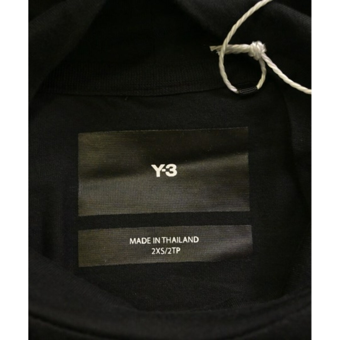 Y-3(ワイスリー)のY-3 ワイスリー Tシャツ・カットソー 2XS 黒 【古着】【中古】 メンズのトップス(Tシャツ/カットソー(半袖/袖なし))の商品写真