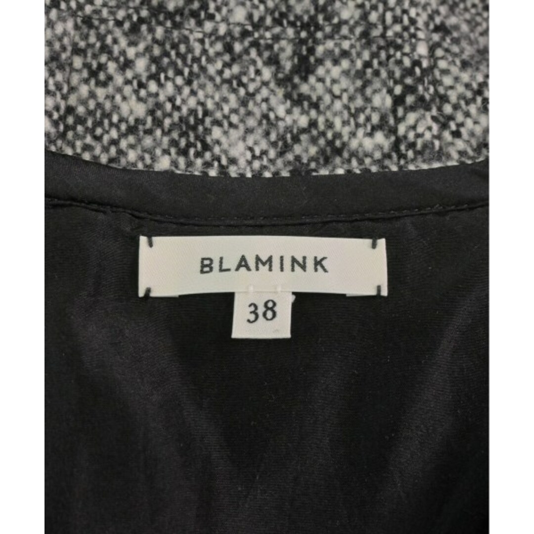 BLAMINK(ブラミンク)のBLAMINK ブラミンク ワンピース 38(M位) グレー 【古着】【中古】 レディースのワンピース(ひざ丈ワンピース)の商品写真
