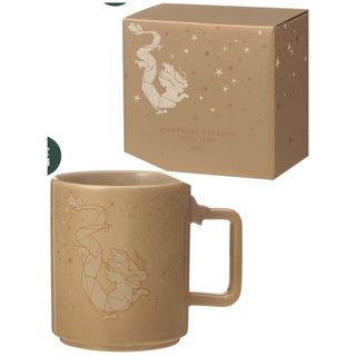 スターバックス(Starbucks)のスターバックス リザーブ® ロースタリー マグ Dragonゴールド355ml(グラス/カップ)