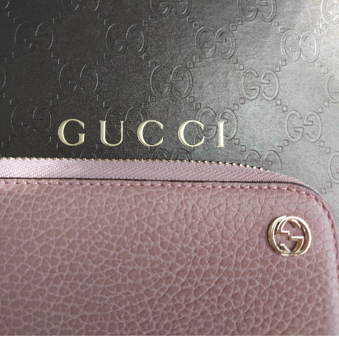 Gucci(グッチ)の☆期間限定値下げ☆GUCCI インターロッキングG ラウンドファスナー 長財布 レディースのファッション小物(財布)の商品写真