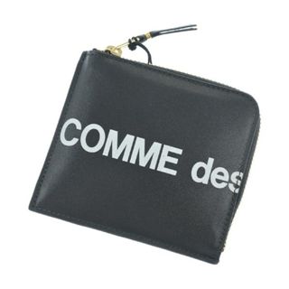 コムデギャルソン(COMME des GARCONS)のCOMME des GARCONS コムデギャルソン 財布・コインケース - 黒 【古着】【中古】(折り財布)