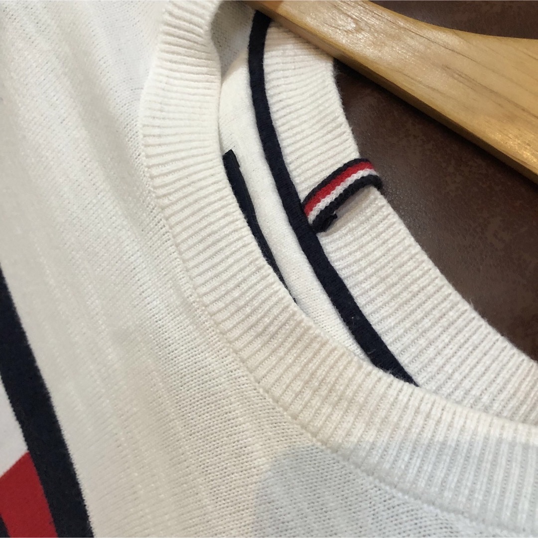 TOMMY HILFIGER  トミーヒルフィガー　コットンニット レディースのトップス(ニット/セーター)の商品写真