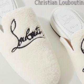 Christian Louboutin - Christian Louboutin フェイクムートン スリッポン