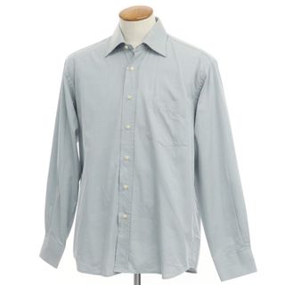 ブリオーニ(Brioni)の【中古】ブリオーニ Brioni コットン セミワイドカラー ドレスシャツ グレー【サイズ40】【メンズ】(シャツ)