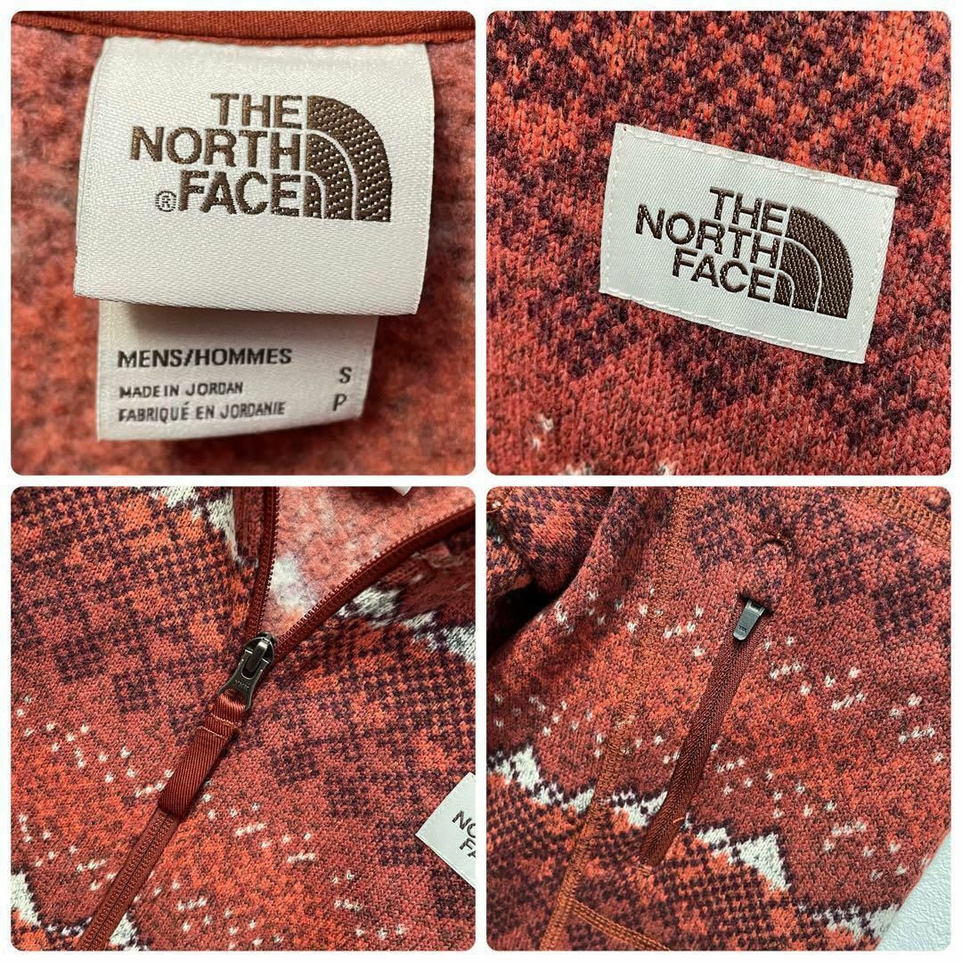 THE NORTH FACE(ザノースフェイス)の【激レア】ノースフェイス　総柄　ハーフジップ　プルオーバー　フリーストレーナー メンズのジャケット/アウター(その他)の商品写真