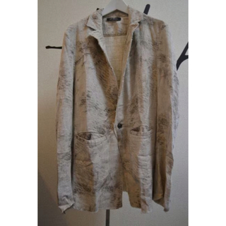 フォーティーンスアディクション(14th Addiction)の14th addiction linen tailored jacket 00s(テーラードジャケット)