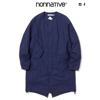 ノンネイティブ(nonnative)のnonnative TROOPER COAT NYLON GORE-TEX 紺(モッズコート)