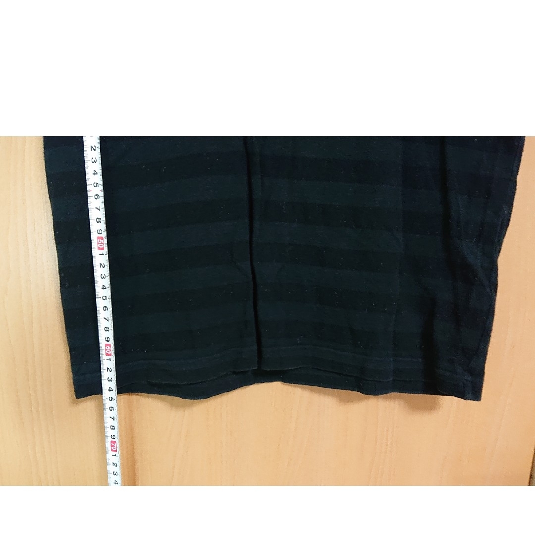 BURBERRY BLACK LABEL(バーバリーブラックレーベル)のBURBERRY BLACK LABEL 半袖 Tシャツ ボーダー サイズ2 メンズのトップス(シャツ)の商品写真