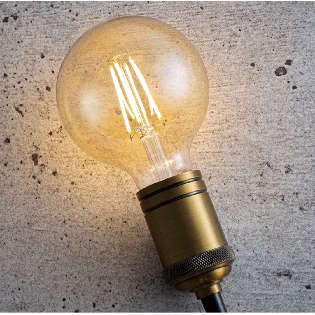ニトリ - ニトリ LEDフィラメント電球(E26口金 60W相当 LEE-G95U ニトリ - ニトリ LEDフィラメント電球(E26口金 60W相当 LEE-G95U
