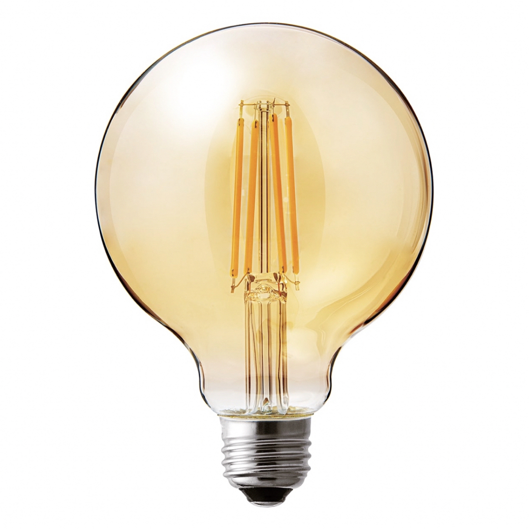 ニトリ - ニトリ LEDフィラメント電球(E26口金 60W相当 LEE-G95U ニトリ - ニトリ LEDフィラメント電球(E26口金 60W相当 LEE-G95U