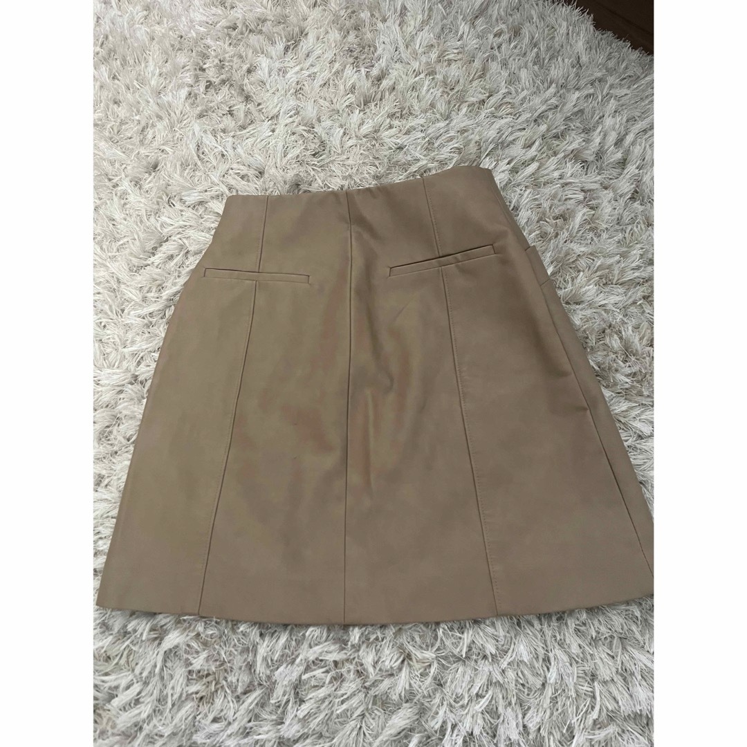 SNIDEL(スナイデル)のsnidel スカート 合皮  レディースのスカート(ひざ丈スカート)の商品写真