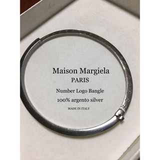 マルタンマルジェラ(Maison Martin Margiela)の【希少な品】Maison Margiela／ナンバリングロゴバングル(バングル/リストバンド)