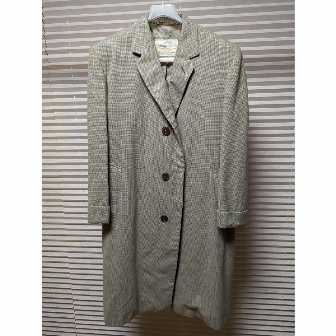 50sヴィンテージ Aquascutum チェスターコート ステンカラーコートphot02535