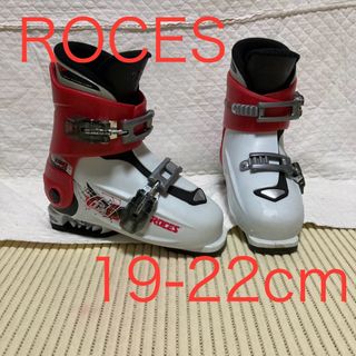 Roces アルパインスキーブーツ IDEA UP 黒19.0-22.0cm対応(ブーツ)