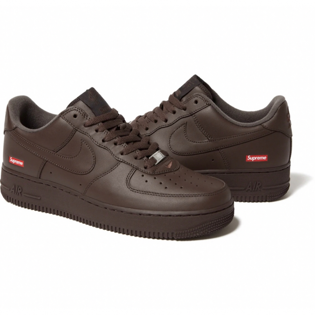 Supreme(シュプリーム)の★Supreme NIKE AIR FORCE 1 27.0cm brown メンズの靴/シューズ(スニーカー)の商品写真