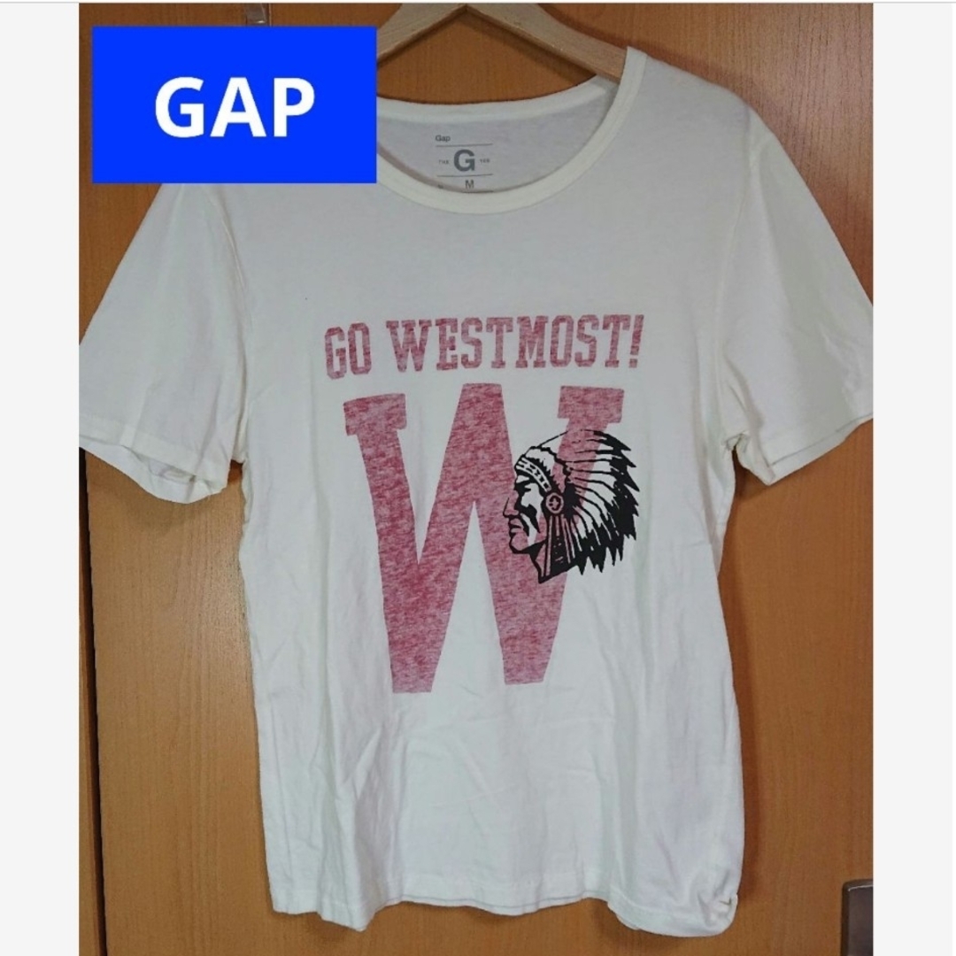 GAP(ギャップ)のGAP 半袖 Tｼｬﾂ Mｻｲｽﾞ ﾒﾝｽﾞ ﾚﾃﾞｨｰｽ Gap ｷﾞｬｯﾌﾟ メンズのトップス(Tシャツ/カットソー(半袖/袖なし))の商品写真