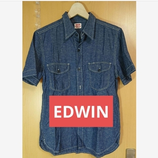エドウィン(EDWIN)のEDWIN ｼﾞｰﾝｽﾞ素材 ｼｬﾂ Mｻｲｽﾞ ｴﾄﾞｳｨﾝ(シャツ)