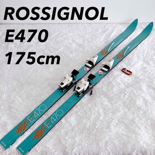 ロシニョール(ROSSIGNOL)のROSSIGNOL E470 175cm エメラルドグリーン /SALOMON(板)