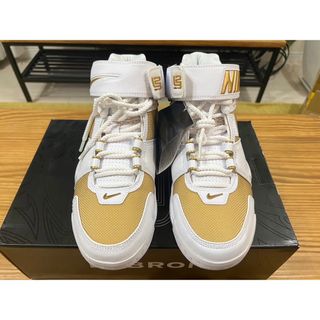 ナイキ(NIKE)のナイキ Nike Zoom Lebron 2 Gold and White(スニーカー)