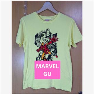 ジーユー(GU)のMARVEL GU Tシャツ Sｻｲｽﾞ マーベル ジーユー(Tシャツ/カットソー(半袖/袖なし))