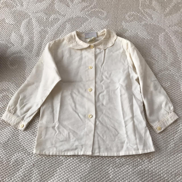 子供服 フランス製 ブラウス カットソー シャツ キッズ/ベビー/マタニティのキッズ服女の子用(90cm~)(ブラウス)の商品写真