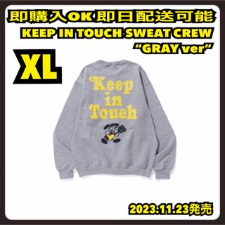 XL verdy KEEP IN TOUCH SWEAT CREW スエット(スウェット)