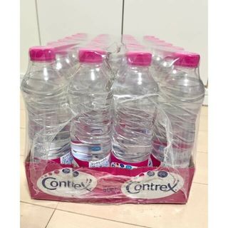 コントレックス(コントレックス)の新品箱開封のみコントレックスContrexウォーター500ml×48本ケース販売(ミネラルウォーター)