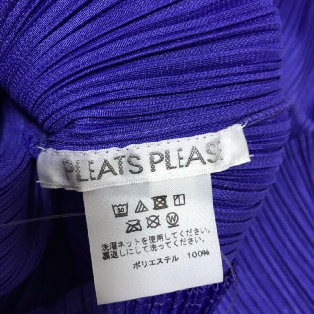 PLEATS PLEASE ISSEY MIYAKE(プリーツプリーズイッセイミヤケ)のプリーツプリーズ 半袖カットソー 3 L - レディースのトップス(カットソー(半袖/袖なし))の商品写真