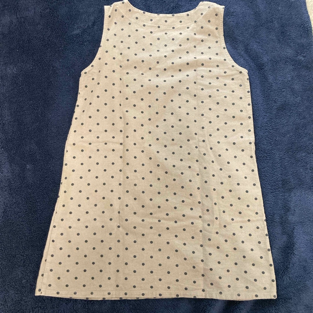 coca(コカ)の【coca】kids ドットワンピース　130 キッズ/ベビー/マタニティのキッズ服女の子用(90cm~)(スカート)の商品写真