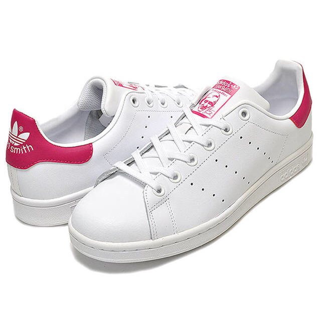 adidas(アディダス)のAdidas Stan Smith ホワイトピンク レディースの靴/シューズ(スニーカー)の商品写真