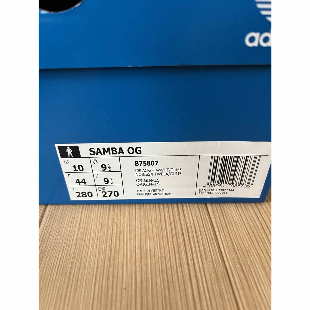 Originals（adidas）(オリジナルス)の新品 adidas SAMBA サンバ OG B75807 28cm メンズの靴/シューズ(スニーカー)の商品写真