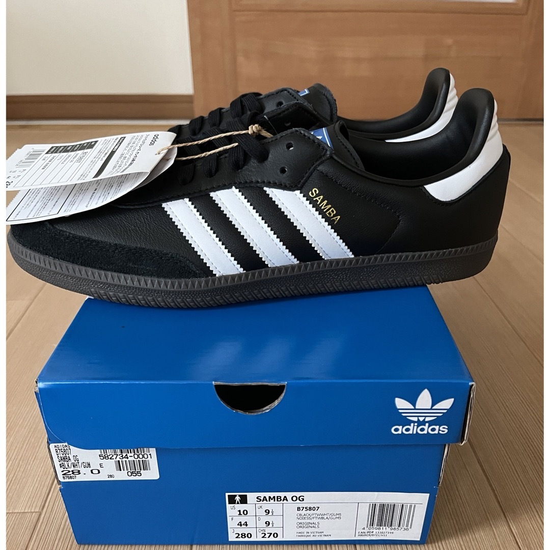 Originals（adidas）(オリジナルス)の新品 adidas SAMBA サンバ OG B75807 28cm メンズの靴/シューズ(スニーカー)の商品写真