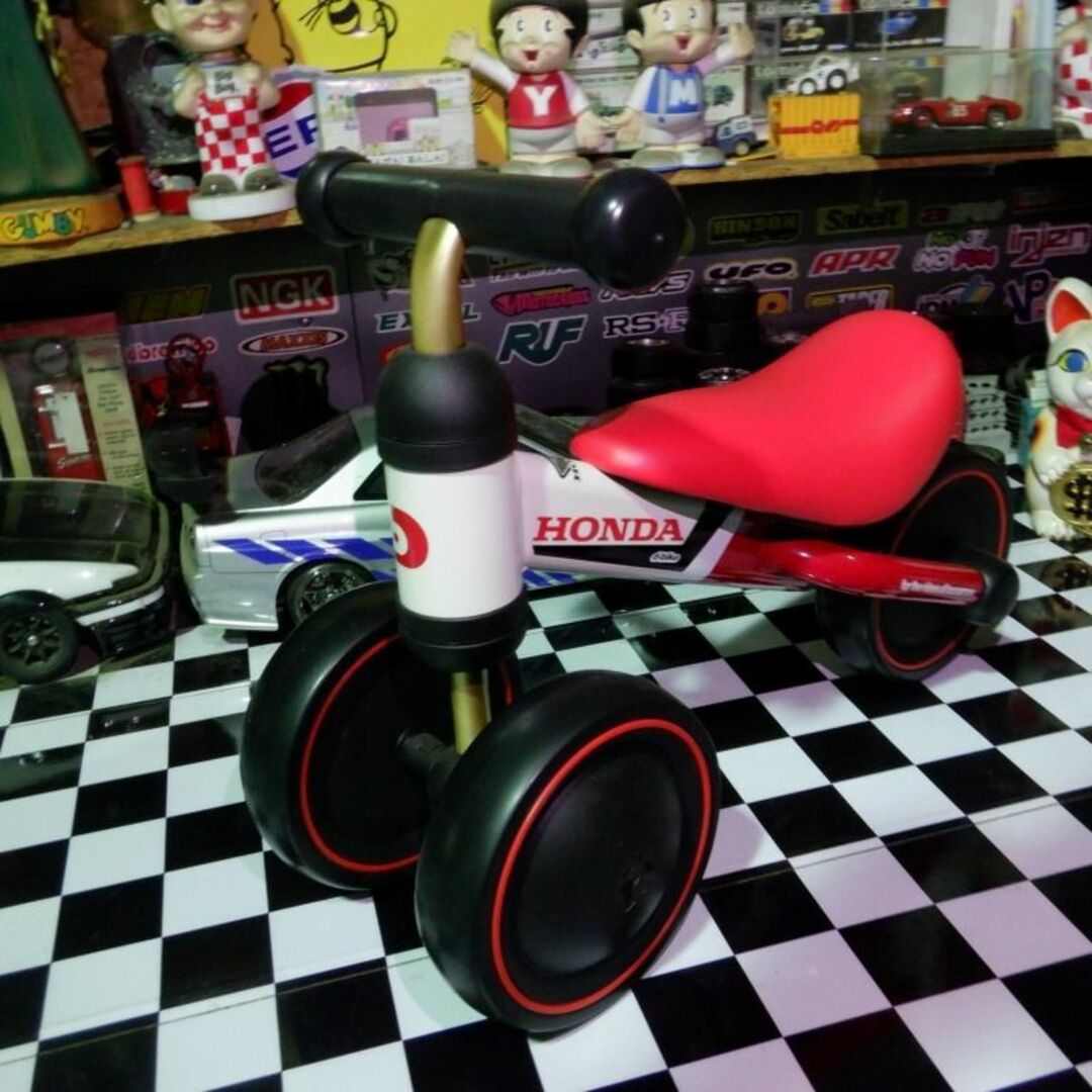 アイデス D-Bike mini ディーバイクミニ ホンダ　赤/白 生産終了 エンタメ/ホビーのテーブルゲーム/ホビー(三輪車/乗り物)の商品写真
