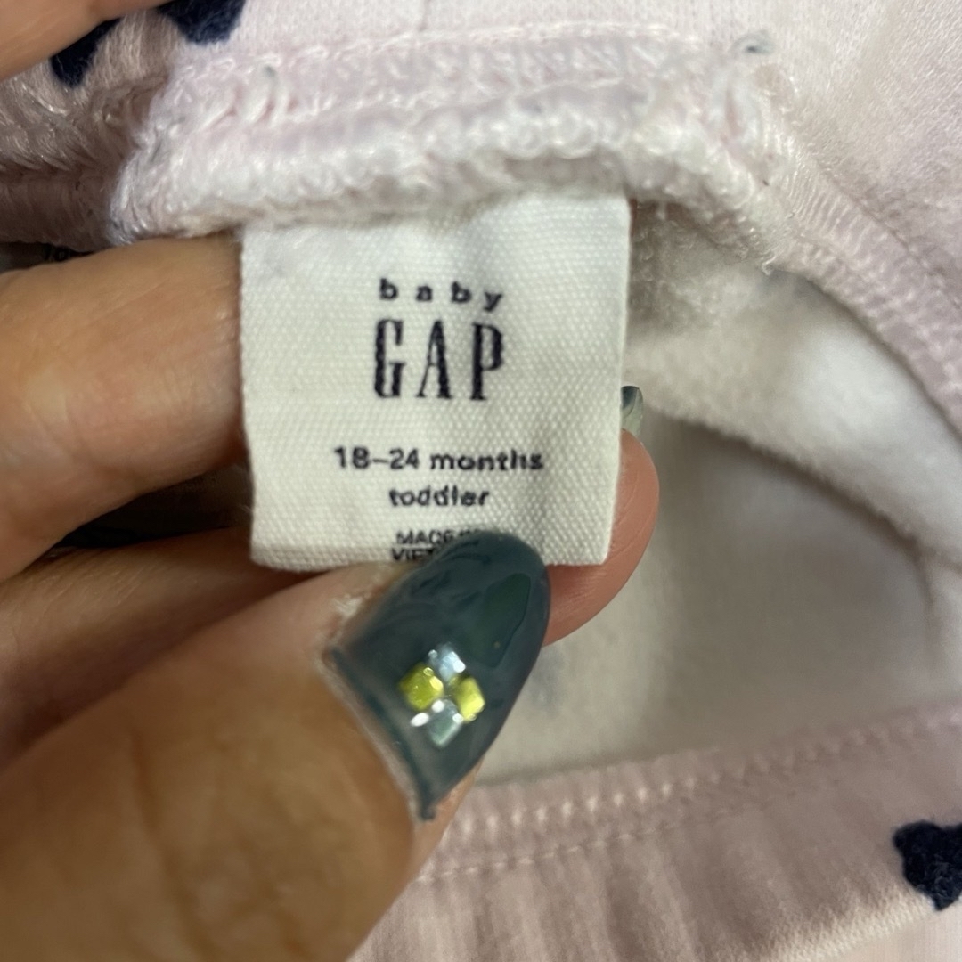 babyGAP(ベビーギャップ)のbaby GAP ズボン　ニット　2点セット キッズ/ベビー/マタニティのキッズ服女の子用(90cm~)(パンツ/スパッツ)の商品写真