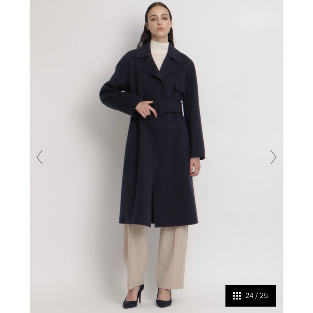 theory(セオリー)のTheory セオリー　Luxe New Divide Wrap Trench レディースのジャケット/アウター(ロングコート)の商品写真