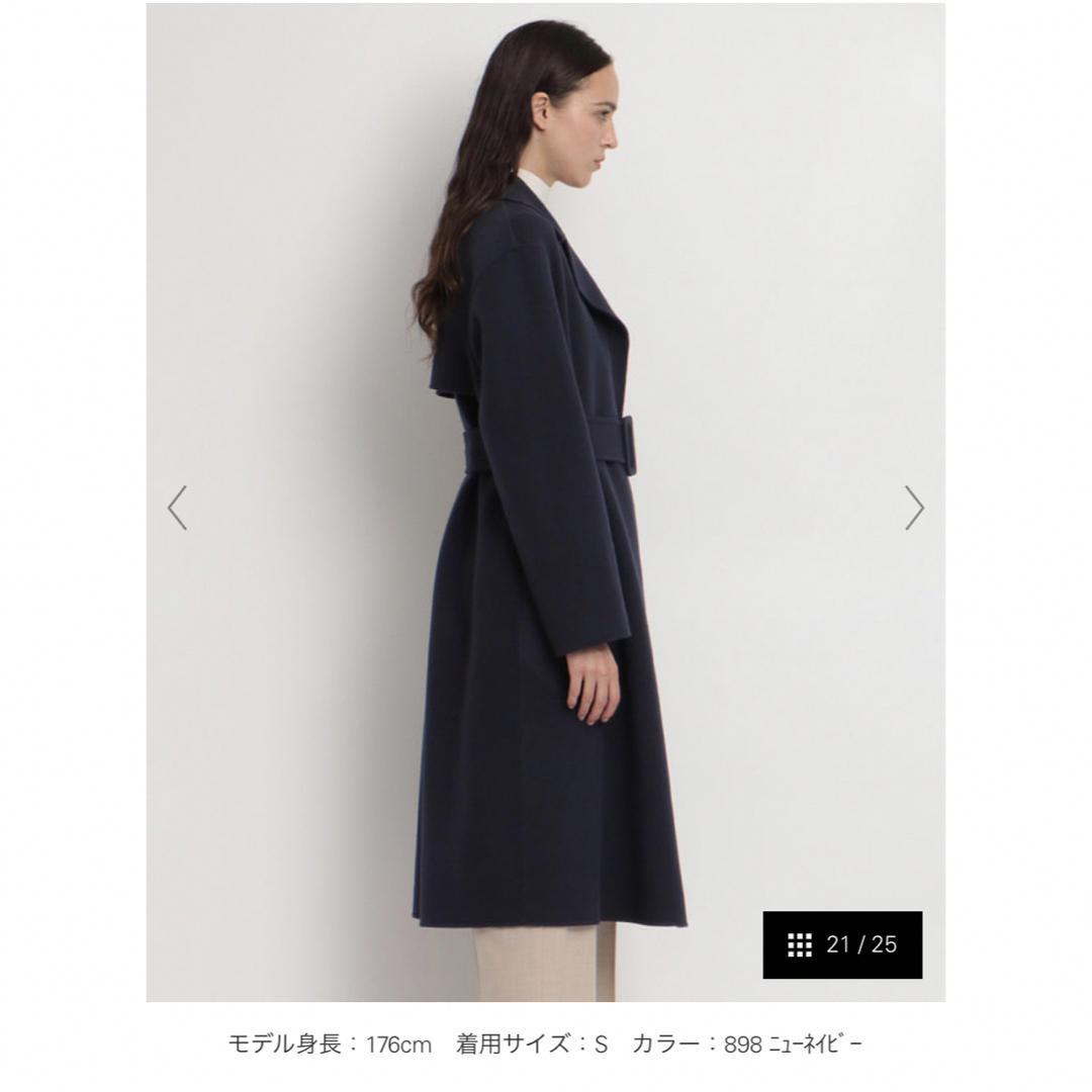 theory(セオリー)のTheory セオリー　Luxe New Divide Wrap Trench レディースのジャケット/アウター(ロングコート)の商品写真