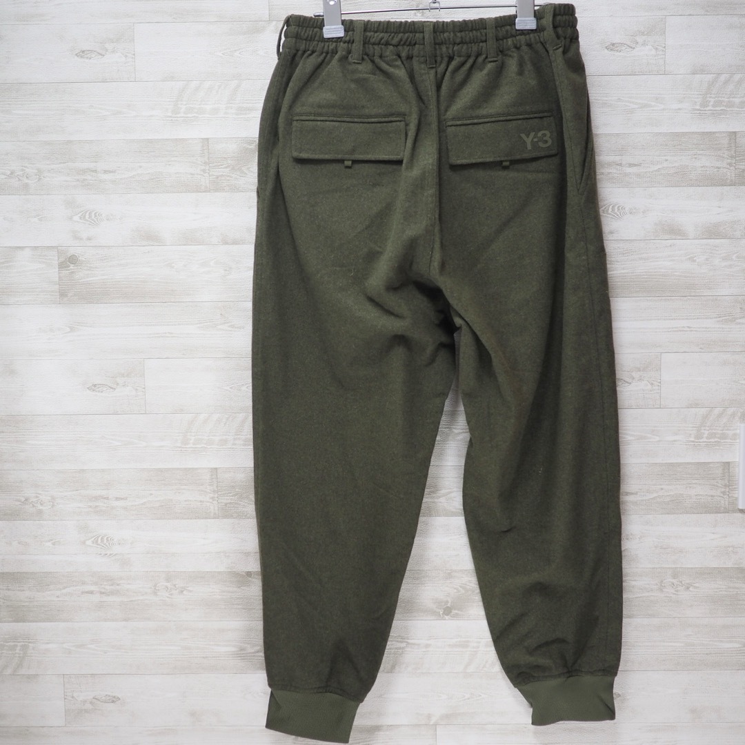 Y-3(ワイスリー)のY-3 22AW CL Wool Flannel Cuff Pants-Ov/M メンズのパンツ(その他)の商品写真