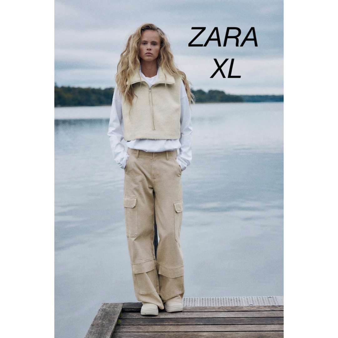 お気にいる ZARA ベスト フェイクファー - ベスト ジャケット/アウター