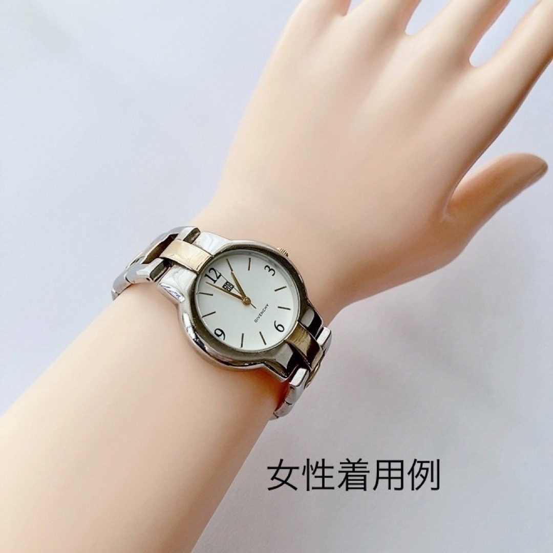 GIVENCHY(ジバンシィ)のGIVENCHY メンズクォーツ腕時計　稼動品　腕周り16.5cm メンズの時計(腕時計(アナログ))の商品写真