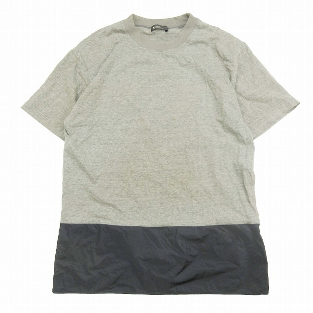 kolor(カラー)の17SS カラー kolor ドッキング 切替 Tシャツ 半袖 スイッチング メンズのトップス(Tシャツ/カットソー(半袖/袖なし))の商品写真