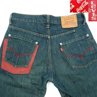 リーバイス(Levi's)の限定廃番 非売品★Levi's コカコーラ★W29別注コラボジーンズ SZP52(デニム/ジーンズ)