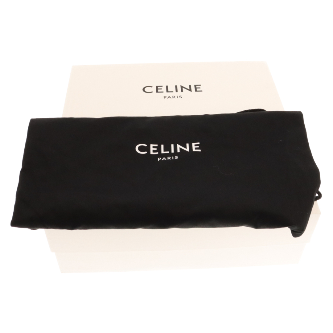 celine(セリーヌ)のCELINE セリーヌ Denim Trucker Jacket デニムトラッカージャケット トリオンフスタッズ刺繍入り インディゴ 2Q700107P レディース レディースのジャケット/アウター(Gジャン/デニムジャケット)の商品写真