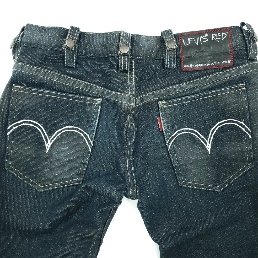 Levi's(リーバイス)の限定廃番クロアチア製★Levi's RED★W27ローライズジーンズ SZP12 メンズのパンツ(デニム/ジーンズ)の商品写真