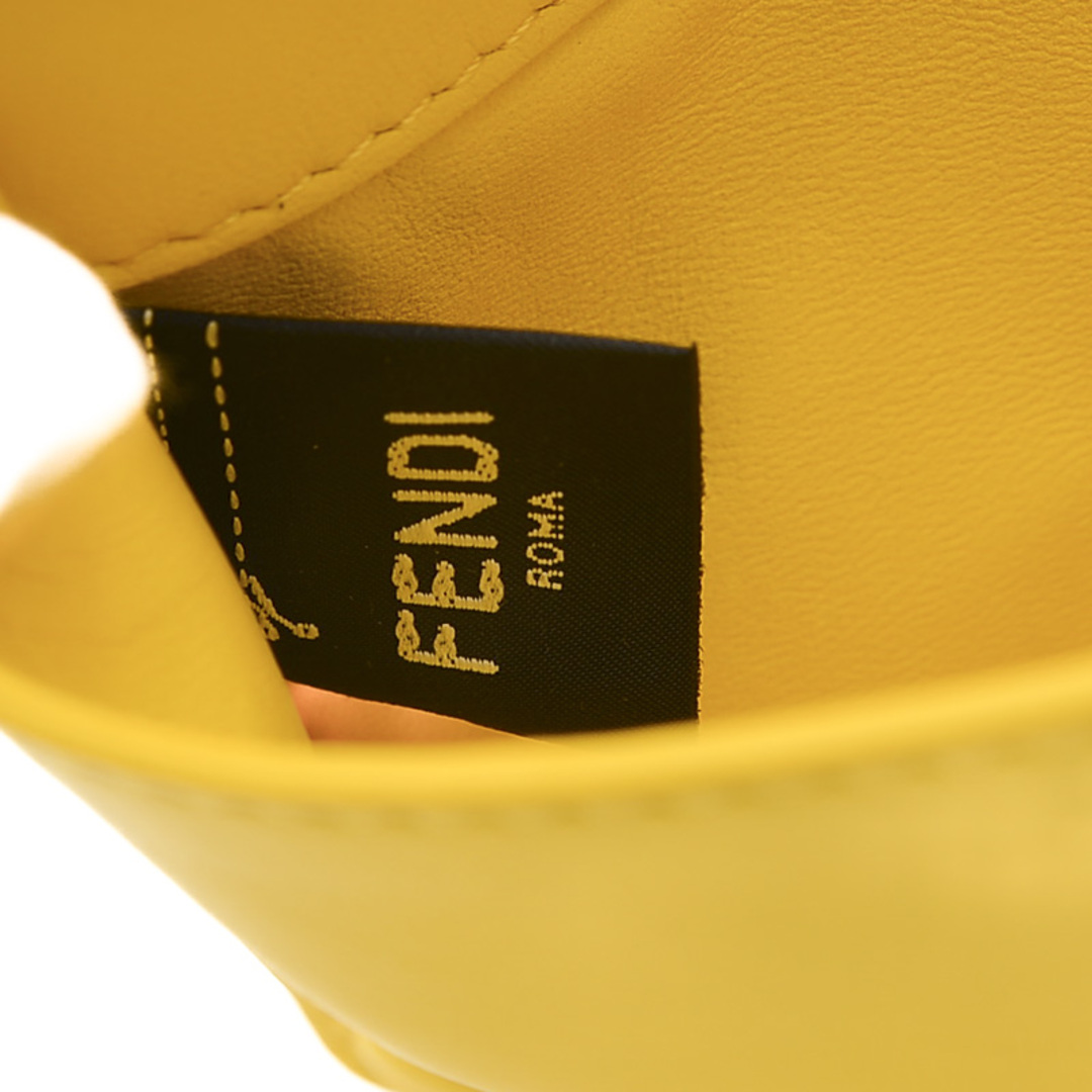 FENDI(フェンディ)のフェンディ ピーカブーポケット レザー イエロー 7AR907 レディースのファッション小物(その他)の商品写真