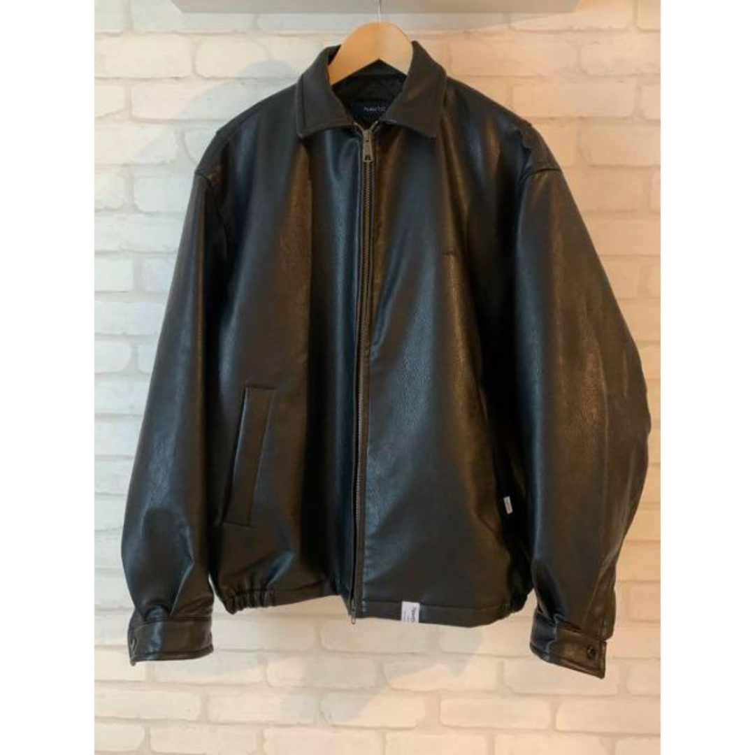 NAUTICA レザージャケット　vegan leatherメンズ