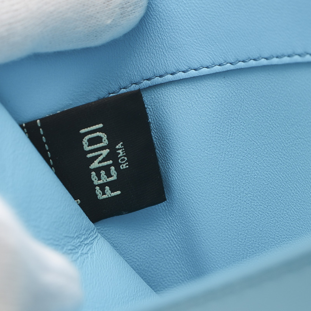 FENDI(フェンディ)のフェンディ ピーカブーポケット レザー ブルー 7AR907 レディースのファッション小物(その他)の商品写真
