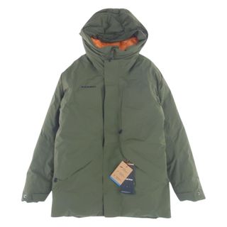 マムート(Mammut)のMammut マムート ダウンジャケット 1010-29131 Floeberg HS Thermo Hooded Coat AF ダウン ジャケット モスグリーン系 JP:M【極上美品】【中古】(その他)