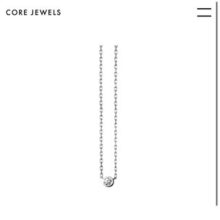 コアジュエルス(CORE JEWELS)のCORE JEWELS ATLAS | NECKLACE | DIAMOND(ネックレス)